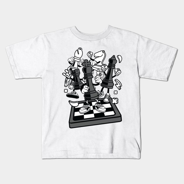 Chess Kids T-Shirt by tdK